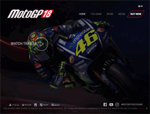 Tablet Screenshot of motogpvideogame.com
